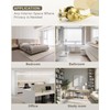 KNOBWELL 6 Pack Door Knob Interior Privacy Handle for Bed