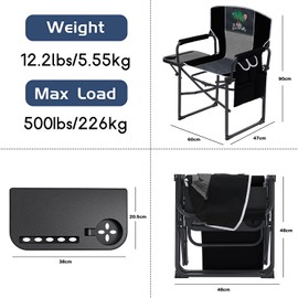 Camping Chairs, Beach Chairs (Red)