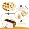 QTMMC 2 Pack Gold Cabinet Knobs Brushed Gold Knobs Doors
