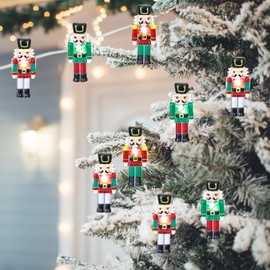 PETRISTRIKE Nutcracker Decorations Christmas String Lights LED Battery Operated USB Fairy Lights with Remote and Timer Nutcrackers Gifts Christmas Lights for Thanksgiving Party Xmas Tree
