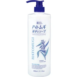 Reihaku Hatomugi Body Soap, 27.1 fl oz (800 ml)