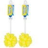 Scrub Buddies Dish Cleaning Sponges, Blue/Yellow