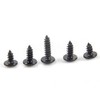 Xiedeai Blackened Cross Wood Screws - Large Pan Screws Multipurpose