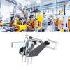 Unbranded Air Clamp 0.5-9.0 Kgf/cm² Quick Closing 92° Open Angle