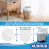 XUXRUS 8L Bin Liners with Drawstring Rubbish Bags Small Handles