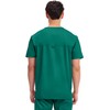 Cherokee Men's V-Neck Top, Hunter Green, Medium