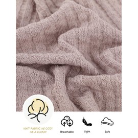 ZURLEFY Pink Baby Girls Hair Bow Turban Hat Set, Green Top Bow Head Wrap Beanie Hats, India Caps for Infant Toddlers (71-05)