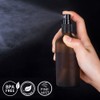 Botella de cristal ámbar esmerilado para aceites esenciales, paquete de