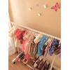 Boottique Child Garment Rack- Kids Closet Organizer- with Childrens Velvet