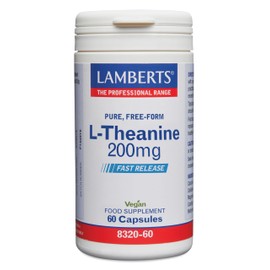 LAMBERTS L-Theanine 60cap Herbal Tea for Daily use 200mg
