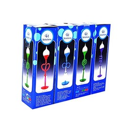 Colorful Office Thinking Hand Boiler, Glass Science Energy Transfer, Children Science Experiment, Love Birds Color Meter Hand Boiler, 3 Pcs (Blue&Green&Purple) By C&H®
