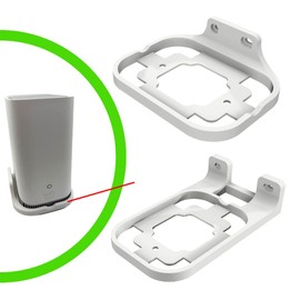 3DHerb Wall Mount for eufy HomeBase 3 (S380) Bracket eufycam Security Wall Mount Including Screws and Dowels Solid Design (Short Version)