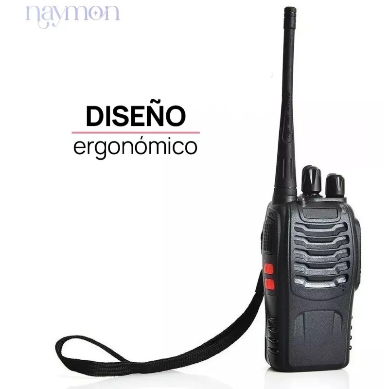 Naymon 2pz Radio Comunicacion Profesional Largo Alcance 2 Vias