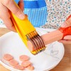 Easy Banana Slicer Hot Dog Peeler Household Fruit Salad Milkshake