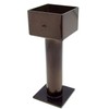 KGY HH1-075K Stainless Steel Pillar Holder, 3.0 inches (75 mm),
