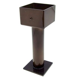 KGY HH1-075K Stainless Steel Pillar Holder, 3.0 inches (75 mm), Silver