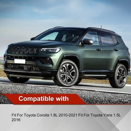 Yeedaky Transmission Oil Cooler Fits for Corolla 1.8L 2010-2021 Yaris 1.5L 2016 Transmission Oil Fluid Cooler Automotive Replacement Part Sets 33493-52030/124100-8572/33493-20100