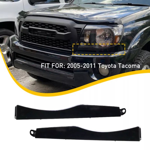 Unbranded For TOYOTA TACOMA 2005-2011 Front Bumper Headlight Filler Trim