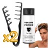Peine Y Polvo Textura Voluminizante Barbero Peluquero 2pzs