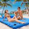 Inflatable Tanning Pool Lounger Float, Pool Float Mat for Adults
