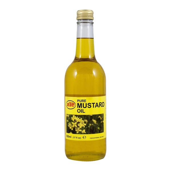 KTC Pure Mustard Oil, 17 Fl Oz