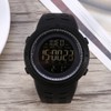 Mens Male Digital Back Light Round Waterproof Sport Watch Wristwatch