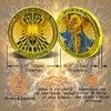Saint Michael Archangel Challenge Coin, Christian Religious Gift Coin, Guardian