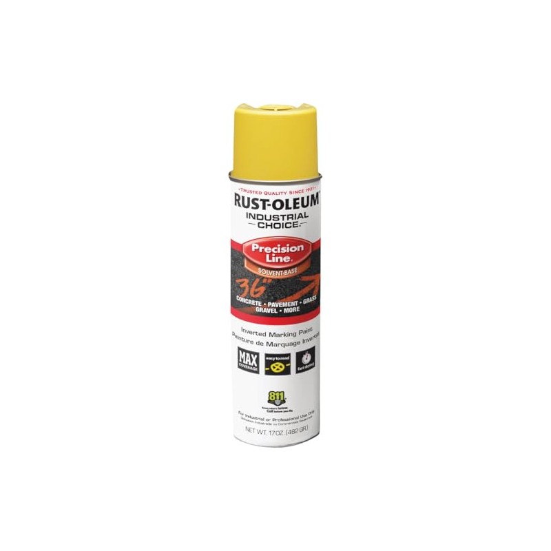 M1600 HI-VIS Yellow Flat 17 OZ. Spray