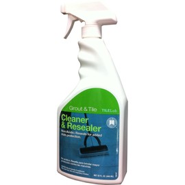 Custom Building Products TileLab Grout & Tile Cleaner and Resealer, 32 fl. oz.(946 ml)