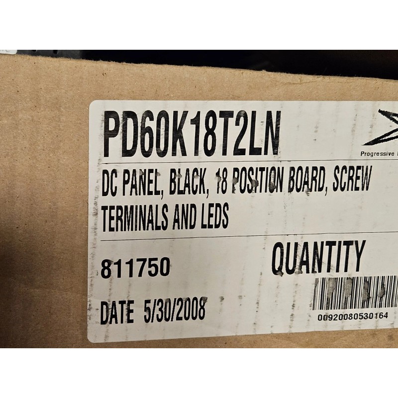 Progressive Dynamics 18 Position LED PD60K18T2LN 12VOLT DC Fuse Panel