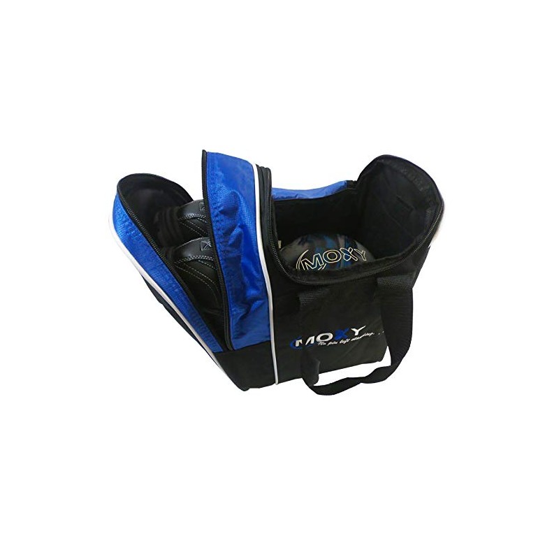 Moxy Strike Single Tote Bowling Bag- Royal/Black