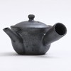 Yamasho Pottery Sumi-iro Futari Teaware Teapot and Teacup Set, Shigaraki