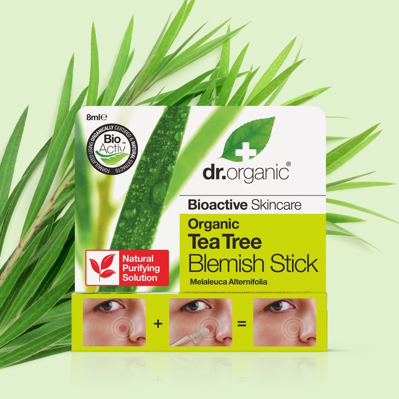 Dr Organic, Organic Tea Tree Blemish Stick , Natural ,