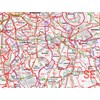 Greater London - Postcode Sector Map 8 - Wall Map