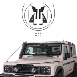 Tumukiw 2PCS Limb Risers Kit Compatible with INEOS Grenadier 2020-2024 Adjustable Through The Jungle Protector Obstacle Eliminate Rope Auto Accessories