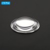 PATIKIL Diameter 29mm Height 8mm Flat Convex Lens, 10 Pcs