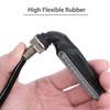 4PCS Motorcycle LED Turn Signal Flowing Water Light Amber Blinker