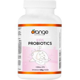 Orange Naturals Kids Probiotic Powder (Formerly Probiotic Powder Toddlers to Teens), 100g, Unflavoured