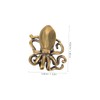 Mipcase Octopus Shape Squid Door Handle Copper Decorative Handles for