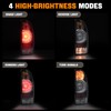 BeamTrack LED Tail Light Assemblies Compatible with 2005-2015 Toyota Tacoma