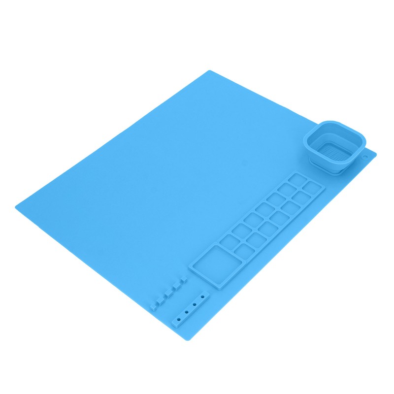Silicone Painting Mat with Cup DIY Cultivate Artistic Talent Easy