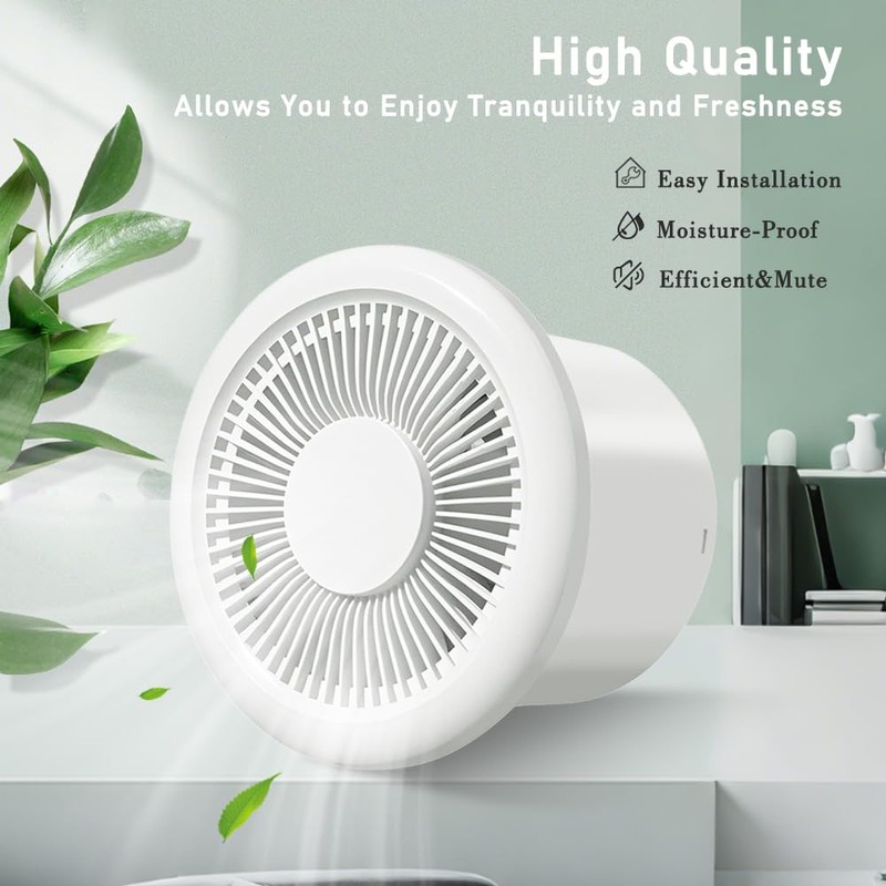 YUDEBAO (Ultra Quiet 4 inch ceiling and wall mounted exhaust