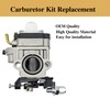 Carburetor Carb Compatible with 46cc Craftsman Backpack Blower CM46BT CMXGAAH46BT