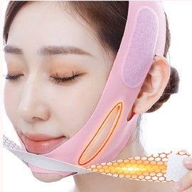 Face V-Line Chin Lifting Tightening Band Red