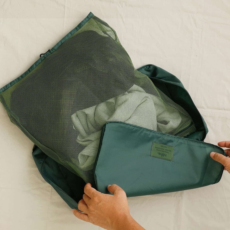 nahe Travel Packing Bag 3pack Black