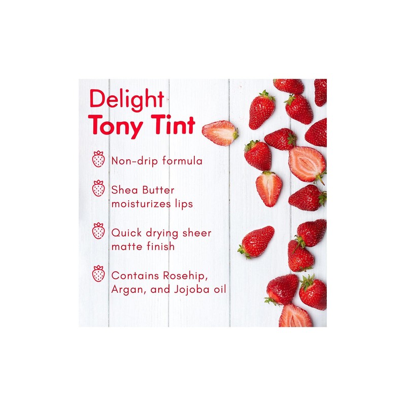 TONYMOLY - Tinta Para Labios Delight Rojo Manzana