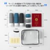 BAGUNEEZ Travel Bottle, Shampoo Bottle for Travel, BLUE