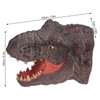 Dinosaur Puppet Rubber Portable Hand Drawn Comfortable Grip Tyrannosaurus Hand