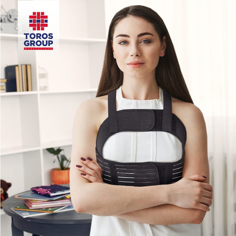 Women's Chest Corset with Chest Strap with Braces. Ideal for