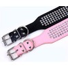 Serijoars Rhinestones Dog Collars, 2" Width Full Sparkly Crystal Diamonds
